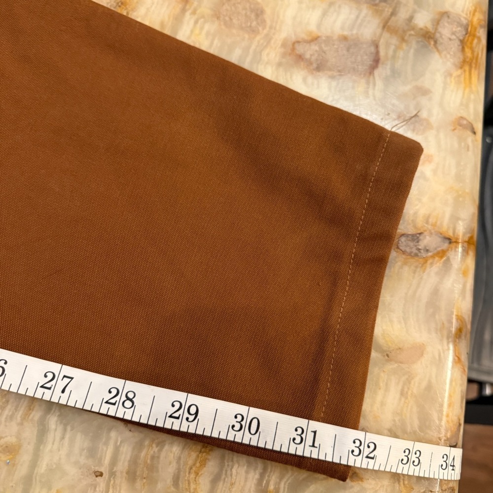 Lululemon Mens ABC Pant Copper Brown Flat Front Stretch 5-Pockets Size 33 - Picture 5 of 6